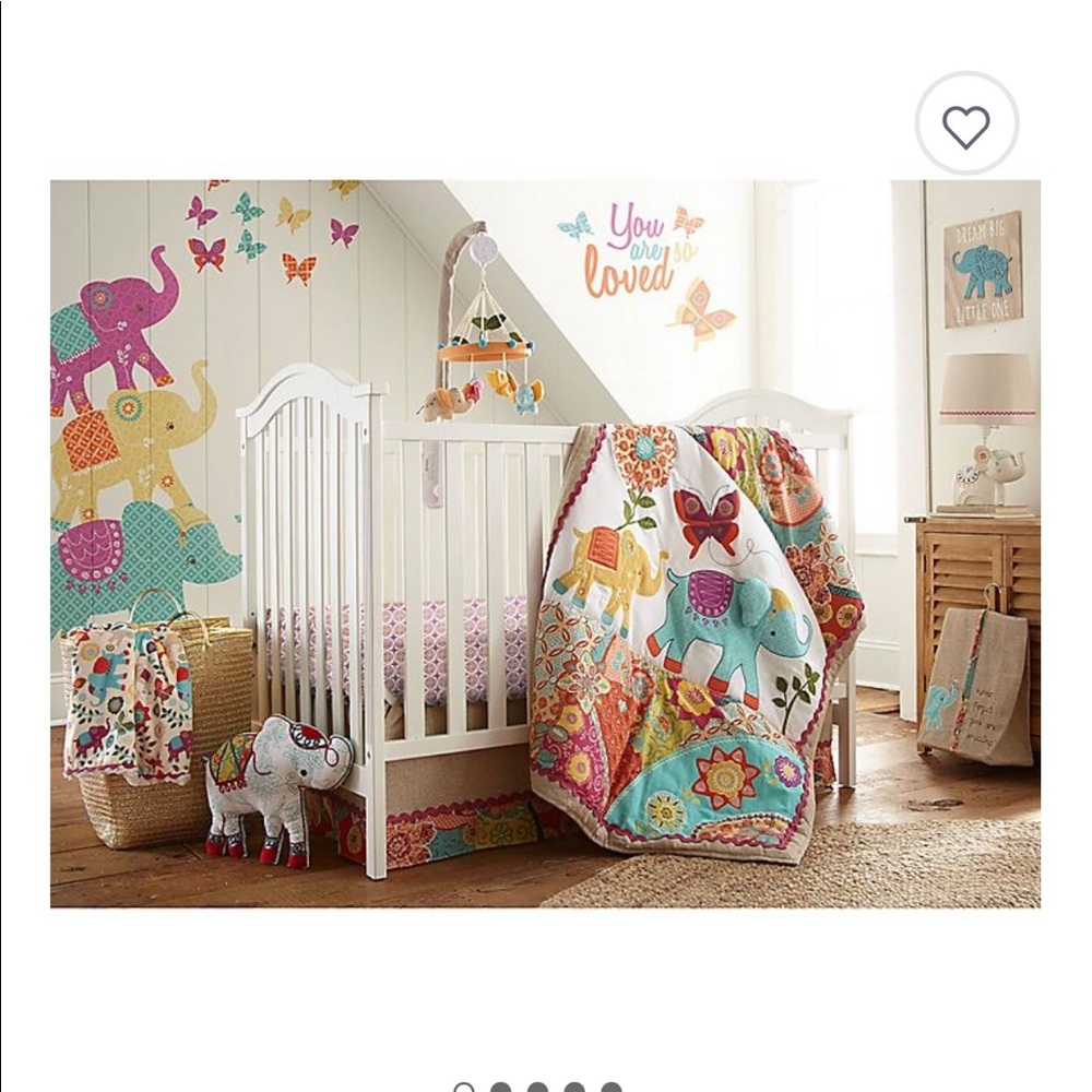 Sahara nursery bedding and decor set